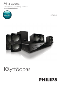 Käyttöohje Philips HTS3541 Kotiteatterijärjestelmä