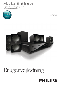 Brugsanvisning Philips HTS3541 Hjemmebiosystem