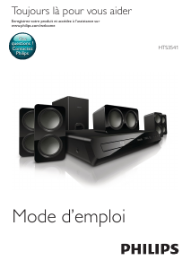 Mode d’emploi Philips HTS3541 Système home cinéma