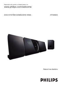 Návod Philips HTS4600 Domáce kino