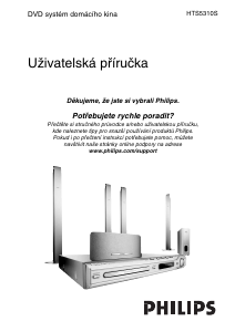 Manuál Philips HTS5310S Domácí kino