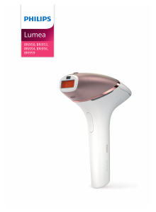 Vadovas Philips BRI956 Lumea IPL įrenginys