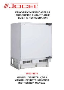 Handleiding Jocel JFE014870 Koelkast