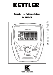 Mode d’emploi Kettler SM 9145-75 Console de fitness