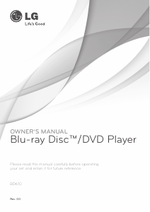 Handleiding LG BD610 Blu-ray speler