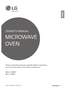 Handleiding LG MC2146BL Magnetron