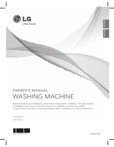 Manual LG WT1101CW Washing Machine