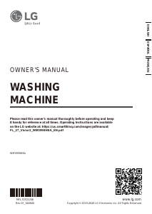 Handleiding LG WM3998HBA Wasmachine