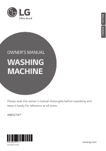 Handleiding LG WM3270CW Wasmachine