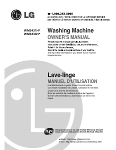Manual LG WM3431HW Washing Machine