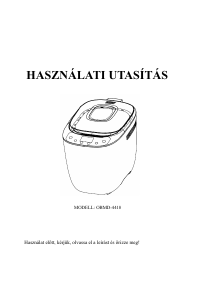Használati útmutató Orion OBMD-4418 Kenyérsütő