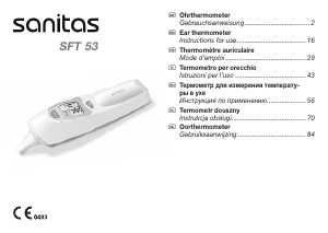 Handleiding Sanitas SBY 10 Thermometer