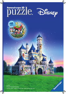 Handleiding Ravensburger Disney Castle 3D Puzzel