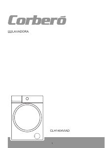Manual de uso Corberó CLH1404VIAD Lavadora