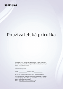 Návod Samsung QE43Q67DAU LED televízor