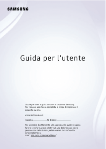 Manuale Samsung QE43QN92DAT LED televisore