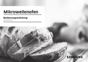 Bedienungsanleitung Samsung MS20A3010AH Mikrowelle