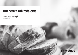 Instrukcja Samsung NQ5B4513GBK Kuchenka mikrofalowa