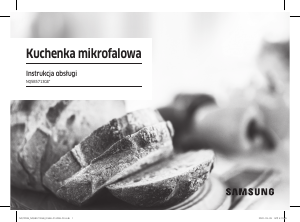 Instrukcja Samsung NQ5B5713GBK Kuchenka mikrofalowa