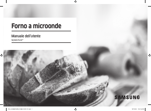 Manuale Samsung NQ5B5763DBK Microonde