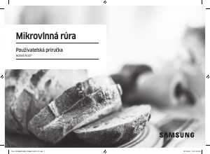 Návod Samsung NQ5B5763DBK Mikrovlnná rúra