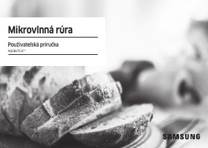 Návod Samsung NQ5B6753CAK Mikrovlnná rúra