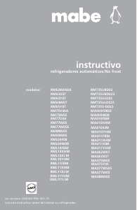 Manual de uso Mabe RML09F08 Frigorífico combinado