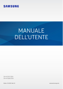 Manuale Samsung SM-A155F/DSN Galaxy A Telefono cellulare