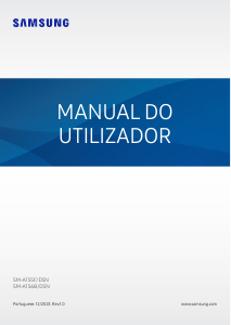 Manual Samsung SM-A156B/DSN Galaxy A Telefone celular