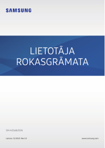 Rokasgrāmata Samsung SM-A256B/DSN Galaxy A25 Mobilais tālrunis