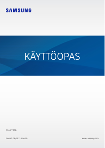 Käyttöohje Samsung SM-F731B Galaxy Z Matkapuhelin