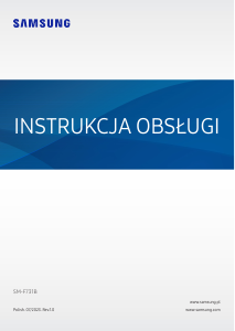 Instrukcja Samsung SM-F731B Galaxy Z Telefon komórkowy