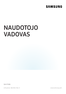 Vadovas Samsung SM-F741B Galaxy Z Mobilusis telefonas
