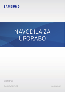 Priročnik Samsung SM-S711B/DS Galaxy S Mobilni telefon