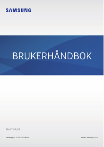 Bruksanvisning Samsung SM-S711B/DS Galaxy S Mobiltelefon