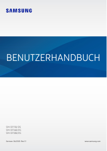 Bedienungsanleitung Samsung SM-S911B/DS Galaxy S Handy