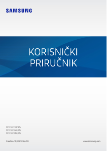 Priručnik Samsung SM-S911B/DS Galaxy S Mobilni telefon