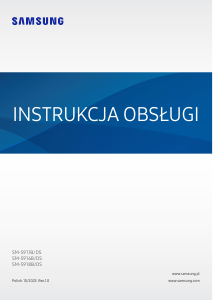 Instrukcja Samsung SM-S911B/DS Galaxy S Telefon komórkowy