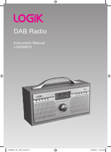 Manual Logik L55DAB10 Radio