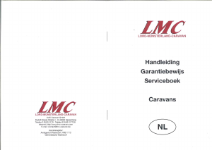 Handleiding LMC Dominant 510 RD (2002) Caravan