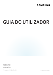 Manual Samsung SM-S921B/DS Galaxy S Telefone celular