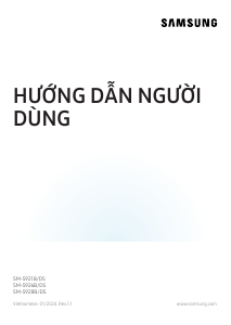 Hướng dẫn sử dụng Samsung SM-S926B/DS Galaxy S Điện thoại di động