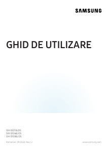 Manual Samsung SM-S928B/DS Galaxy S Telefon mobil