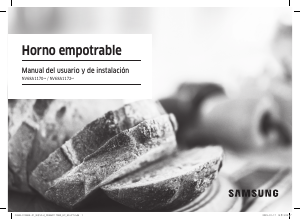 Manual de uso Samsung NV68A1170BS Horno