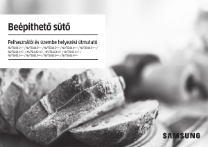 Használati útmutató Samsung NV7B4550VAK Kemence