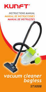 Manual Kunft STX008 Vacuum Cleaner