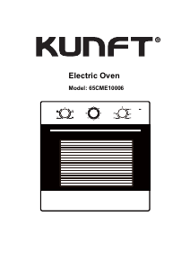 Manual Kunft 65CME10006 Forno