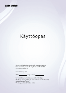 Käyttöohje Samsung SP-LPU7DSAX The Premiere Projektori