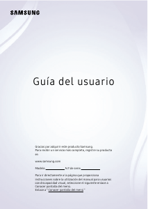 Manual de uso Samsung SP-LPU7DSAX The Premiere Proyector
