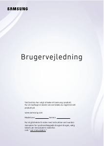 Brugsanvisning Samsung SP-LPU9DSAX The Premiere Projektor